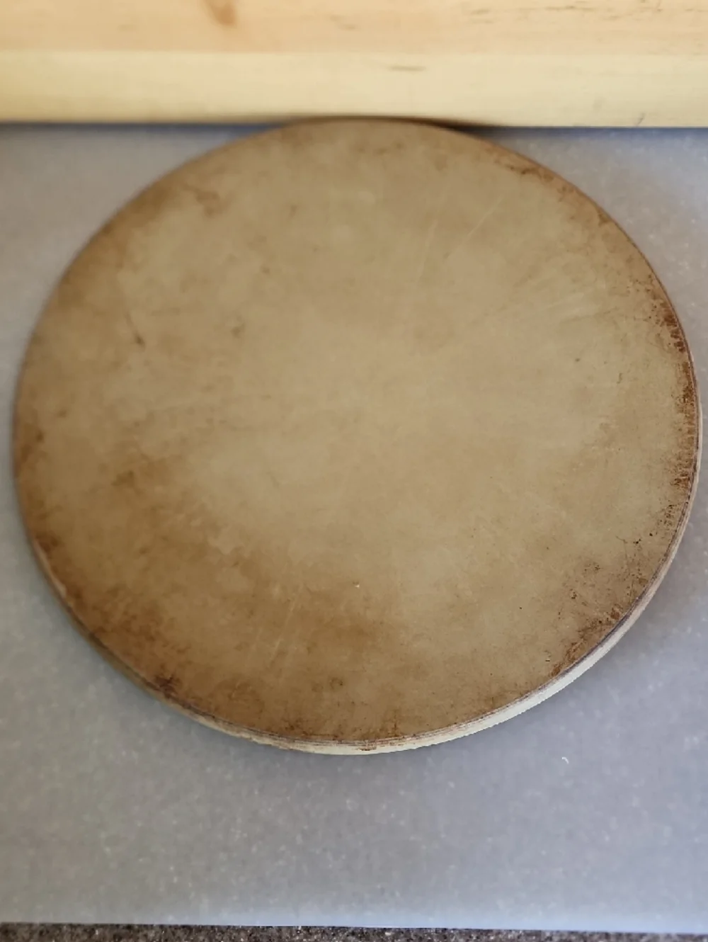 Round Bakeware Pizza Stone - Cream